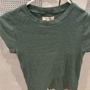 Madewell Ribbed Sage Top